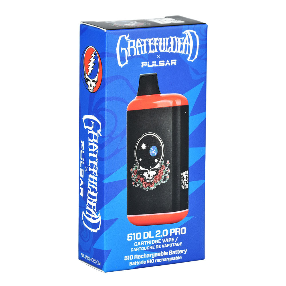 Grateful Dead x Pulsar 510 DL 2.0 Pro Auto-Draw VV Vape Bar | 1000mAh - Lux Vapes Grateful Dead x Pulsar 510 DL 2.0 Pro Auto-Draw VV Vape Bar | 1000mAh - Lux Vapes
