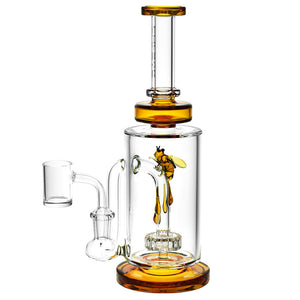 Pulsar Drop Down Bee Dab Rig - 14mm F/8.75"/Colors Vary