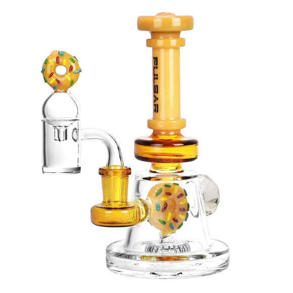 Pulsar Donut Diamond Dab Rig Set - 6.5