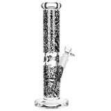 Pulsar Logo Camo Design Series Straight Tube Water Pipe | 12" | 14mm F