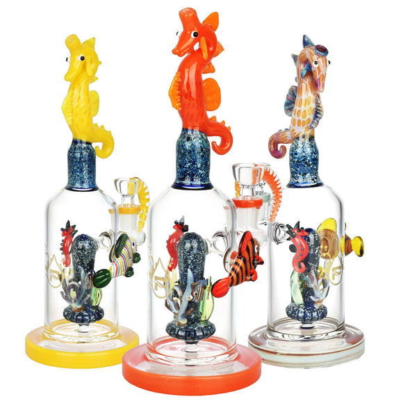 Pulsar Seahorse Ocean Reef Water Pipe-10.75