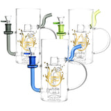 Pulsar Drinkable Beer Mug Recycler Water Pipe | 7" | 14mm F