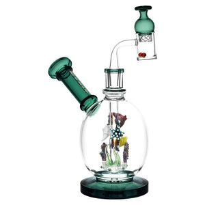 Pulsar Aquatic Fantasy Glass Dab Rig Set | 6.5" | 14mm F