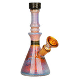 Pulsar Heady Bubble Matrix Beaker Water Pipe w/ Dichro | 7" | 14mm F