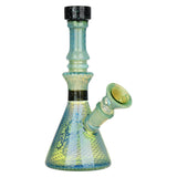 Pulsar Heady Bubble Matrix Beaker Water Pipe w/ Dichro | 7" | 14mm F