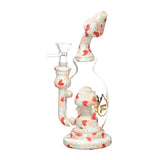 Pulsar Shroom Celebration Water Pipe | 8" | 14mm F