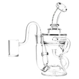 Pulsar Enchanted Double Chamber Recycler Rig - 7" / 14mm F / Clear