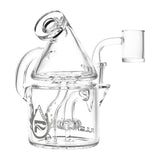 Pulsar Travel Buddy Recycler Rig - 5.5" / 14mm F / Clear