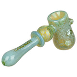 Pulsar Inside Print Glass Hammer Bubbler | Melting Shrooms | 5.25"