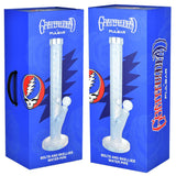 Grateful Dead x Pulsar Bolts And Skellies Straight Tube Water Pipe-15.5"/14mm F